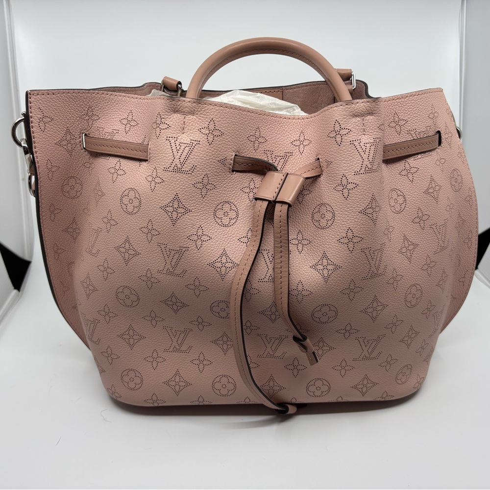 Louis Vuitton Girolata leather Blush Pink Tote Bag